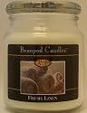 Beanpod Candle, Fresh Linen 16 oz Scented Soy Jar Candle