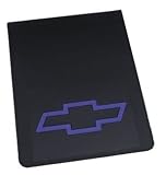 Plasticolor Spash Guard Mud Flaps Chevy Bow Tie | 24L x 18-1/2W | 1 Pair (Fits Dually Pickup Truck)