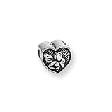 3166NGhdPYL. SL160  Angel Charm in Sterling Silver for Reflections, Expression, Kera, Pandora and SilveRado Bracelets & Necklaces