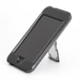 iPod touch クリスタルジャケットset（クリアブラック）[PTC-53]