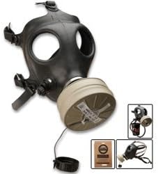 Israeli Issue Gas Mask with Drinking Tube & Sealed Filter