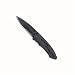 Sporting Goods : Buck 198BKX Mantis TM, Black Oxide, Partially Serrated, Frame Lock Folding Knife