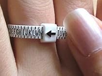 UK Ring Sizer / Measure For Women Sizes A-Z Free Delivery