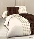 Housse de Couette 2 personnes + 2 Taies 100% coton LINA - Les Douces Nuits de Ma&eacute;