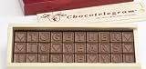 10 Year Anniversary! Celebrate the Occasion with a Personalized Message Made From Delicious Belgian Chocolate!