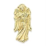  : 14k Yellow Gold Angel with Harp Cham