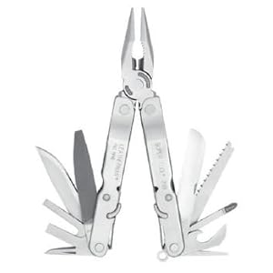 Leatherman 66050101 Super Tool 200 Multi-Tool and Tool Adapter, w  Leather Sheath 5% Over... by 