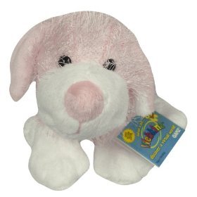 Webkinz Dog with Trading Cards - Pink/ White