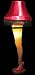 Full Size Leg Lamp Red Shade Red Shoe FREE SHIPPING