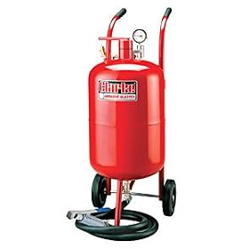 Clarke 10 Gallon Abrasive Tank W Auto Shut Off Valve by Clarke