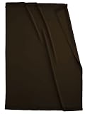 Produkt-Bild: bocasa 7100 09 21 009 Decke Orion Cotton Plus dunkelbraun ca. 150 x 200 cm 60% Baumwolle 40% Dralon