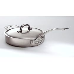 Viking 7-Ply Stainless 3-Quart Saut&eacute; Pan