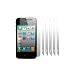 IPHONE 4 SCREEN PROTECTOR 6-IN-1 PACK PART OF THE QUBITS ACCESSORIES RANGE PART OF THE QUBITS ACCESSORIES RANGE