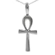 Sterling Silver Eqyptian Ankh Necklace