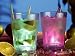 LED-beleuchtete Whisky Becher (2 Stck). Mit LED-Farbwechsler