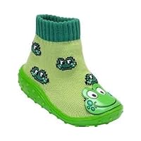 Baby Shoe Sock - Green Frog
