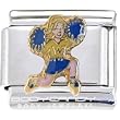 Cheerleader Italian Charm
