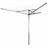 Brabantia Compact Rotary Dryer, 30m, Metallic Grey