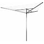 Brabantia Compact Rotary Dryer, 30m, Metallic Grey