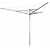 Brabantia Compact Rotary Dryer, 30m, Metallic Grey