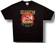 LED ZEPPELIN - Circle Swan - Black T-shirt