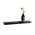 Wood Wall Shelf - Black (32")
