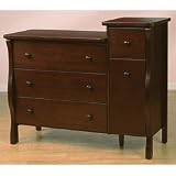 Ellis Combo Dresser and Changer - Espresso