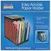 Cropper Hopper 12x12 Easy Access Paper Holder: Black