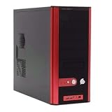  : Cooler Master Centurion 5 - Mid tower - ATX - power supply 430 Watt ( ATX / PS/2 ) - black, red - USB/FireWire/Audio