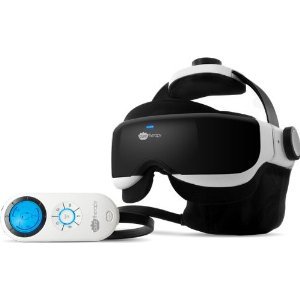 Pure Therapy PT200 Head & Eye Massager with Tension Relief Acupressure, Vibration, Heat Compression & Soothing Music