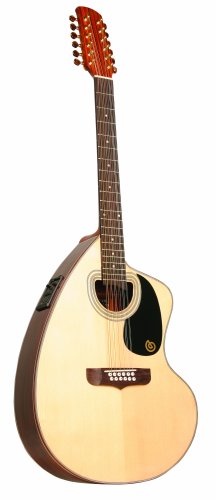 Giannini GWSCRA12-EL Brazil Series Steel CraviolaÃ‚Â® Guitar Acoustic-Electric, 12-String
