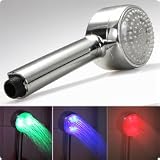 POMMEAU DE DOUCHE LED 3 COULEURS - CMP