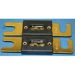 2 PACK ANL FUSES 300 AMP GOLD PLATED by IMC AUDIO