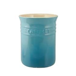 Le Creuset Enameled Stoneware Crock, Caribbean
