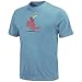 Cardinals Majestic Slim Fit Logo Tee - Men's ( sz. XL, Lake : Cardinals )
