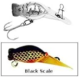 Luhr Jensen Hot Shot Hard Bait, Black Scale, 70