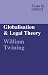 Book Globalisation and Legal Theory (Law in Context)