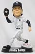New York Yankees Johnny Damon Forever Collectibles Blatinum Bobble Head - Baseball Sports Merchandise