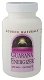 Source Naturals - Guarana Energizer, 1200 mg, 100 tablets