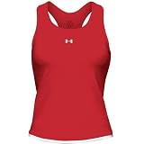 Women's Under Armour Team Sporty Tank - Red/White
