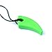 ARK Saber Tooth, Chew Necklaces for Sensory Kids and Adults, Oral Fidget for Autism, ADHD, SPD, Anxiety, Medical-Grade Sensory Chew Necklace, XT, Firm, Lime Green