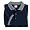 Navy Body W/ Navy And White Trim