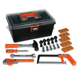 Childrens Toyshop  Toys : Black&Decker B&D Deluxe Tool Case