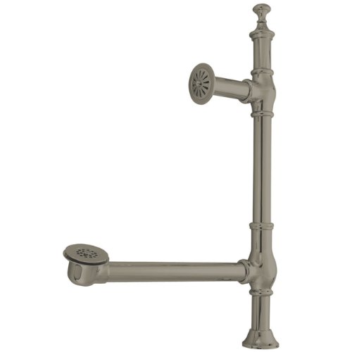 Kingston Brass CC3098 Edwardian British Lever Style Tub Drain, Satin Nickel