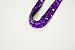 Purple Rhinestone Crystal Lanyard Id Badge Key Card Holder