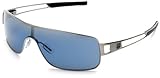 TAG Heuer Speedway 231-401 Aviator Sunglasses,Ruthenium Gun Frame/Blue Lens,one size