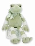 Bearington Collection Frog Plush Toy- Jumper