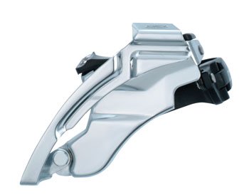 SportingGoods: Shimano FD M530 Deore Triple Front Derailleur Fits All DP TS 9S Silver