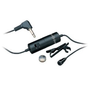 Audio-Technica ATR-3350 Lavalier Omnidirectional Condenser Microphone