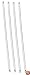 Stanley 15-061 4-Card Coping Saw Blades